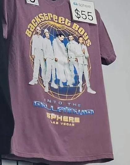 Backstreet Boys Merch At Sphere Las Vegas 2025 August 8,9,10 Fan Made Unisex T-Shirt XXXXL