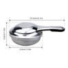 2PCS Frame Adjustable Mini Furnace Stainless Steel Burner for Outdoor Backpacking Picnic Hiking