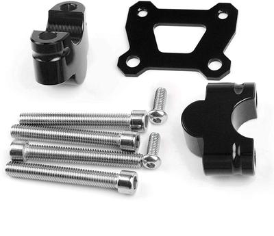 Artudatech Ανυψωτικό Τιμονιού 25mm Μαύρο για Yamaha Tracer 700 MT07 Moto Cage 2014-2018
