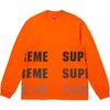 Reflective L/S Top Orange