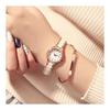 KIMIO K6121 Women's Watch Simple Watch White Ceramic Rose Gold Watch Band Diamond Dial Ladies Watch Watch for Women