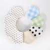 Korean Style Cotton Baby Bib - Double-Sided & Versatile for 0-2 Years