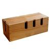 1pc Storage Box Solid Wood Cords Storage Hub Home Decoration Power Strip Organization Tools Replacement Spare Parts
