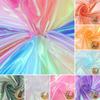 Tkanina Organza Iridescentna 59 Cali Szerokości Holograficzna Przezroczysta Gazy Lekka Organza na Wesele