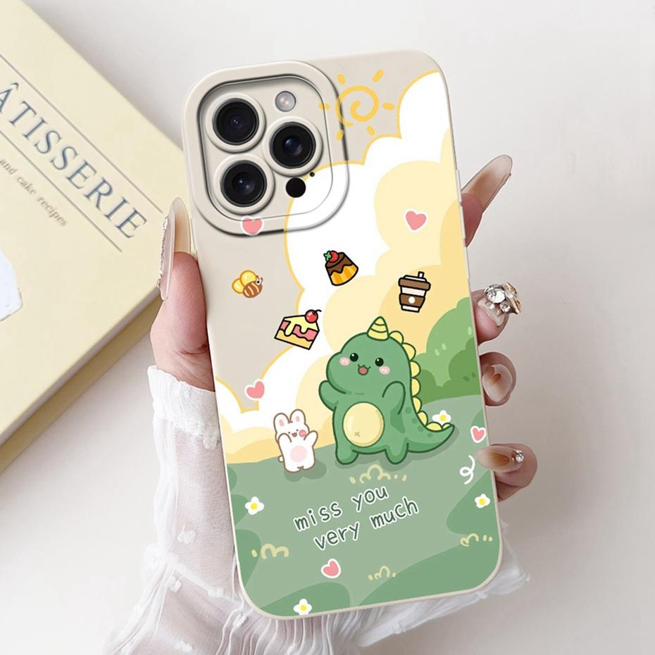 Objektiv-Schutzhülle für iPhone 15 Pro Max iPhone15 15Pro Niedlich Lustig Cartoon-Stil Gelee Silikon Weiche Handyhüllen