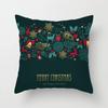 Christmas Pillowcase Red Elk Light Luxury Pillowcase Car Neck Cushion Home Pillowcase