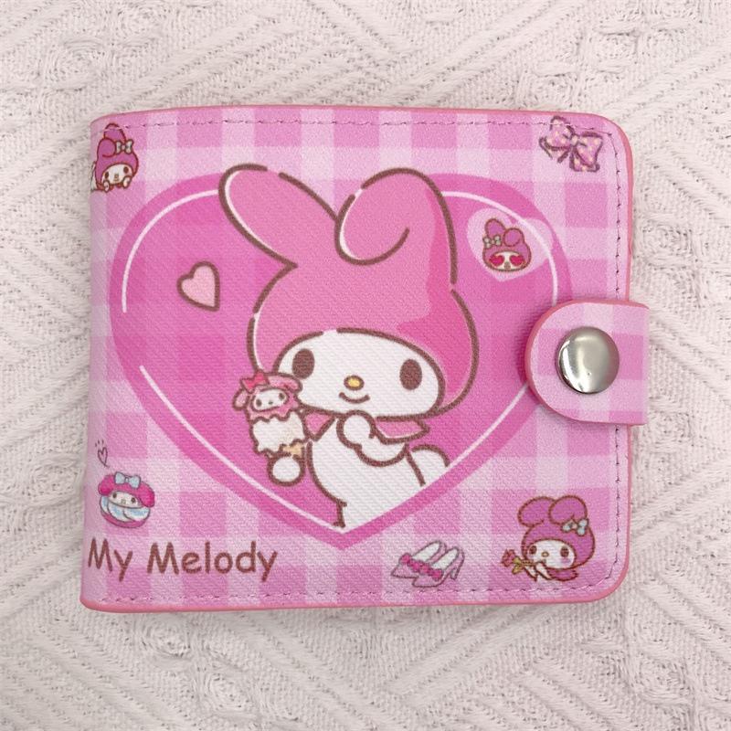 Super Cute Pu Leather Cartoon Wallet With Button Closure For Kids And Adults