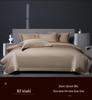 2025 High-End Long-Staple Cotton 160 Bed Sheet 4-Piece Set - Pure Cotton Duvet Cover & Fitted Sheet