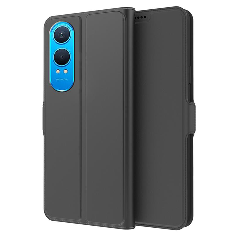 Para Capa OnePlus Nord CE4 Lite 5G Design de Slot Porta-Cartões Capa Folio de Couro PU