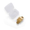 316L Solid Stainless Steel Watch Band 14mm 16mm 18mm Double Push Butterfly Safety Clasp Folding Buckle Hypoallergenic Universa