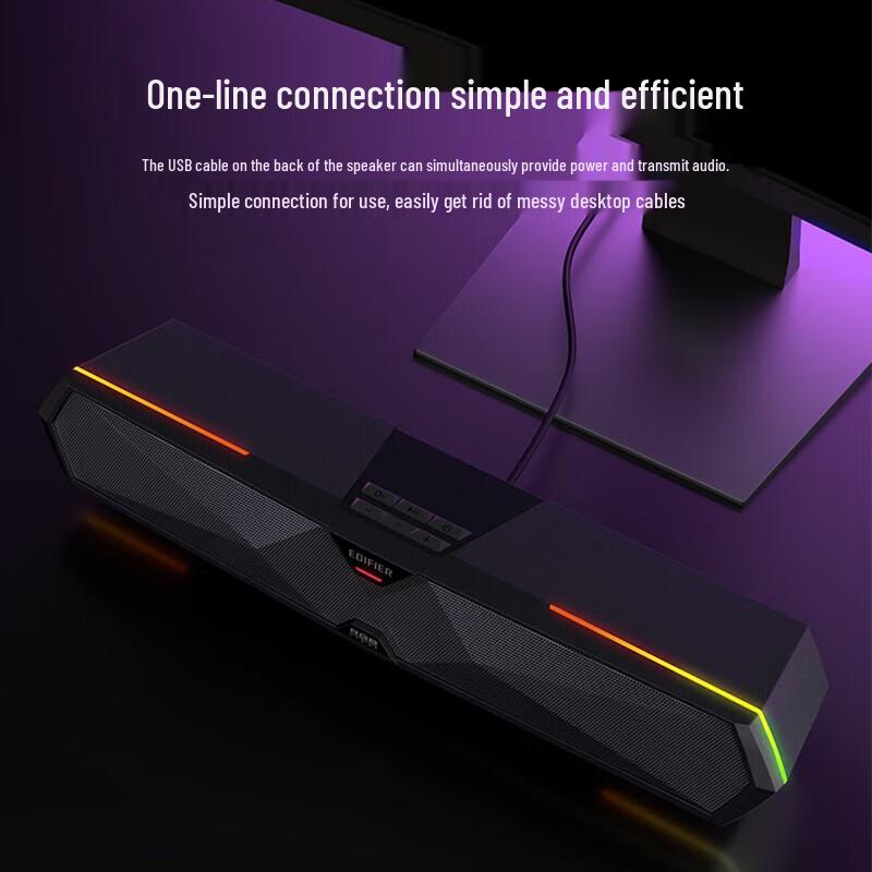 EDIFIER M30 Plus RGB Gaming Computer Speakers