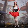 Halloween Play Stage Costume, Tutu Dress Little Red Riding Hood Costume Alloween Costume