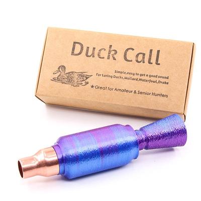 Cross-Border Outdoor Wild Duck Luring Whistle - Portable Plastic Hunting & Camping Distress Call