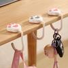 Foldable Desk Side Hooks Cat Paw Backpack Hanger Cute Bag Hook  for Table