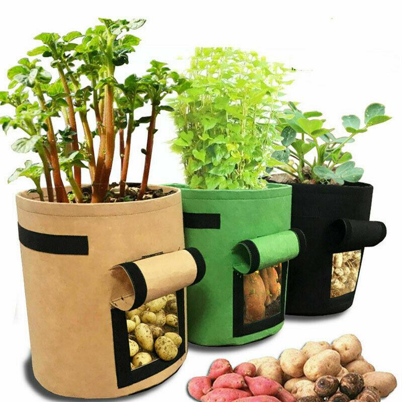 1PCS Flower Planting Growth Bag Potato Carrot Planting Bag Taro Peanut Greenhouse Vegetable Planting Bag