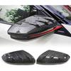 Carbon Fiber Side Wing Mirror Cap Cover Trim For 2016- Honda Civic Hatchback