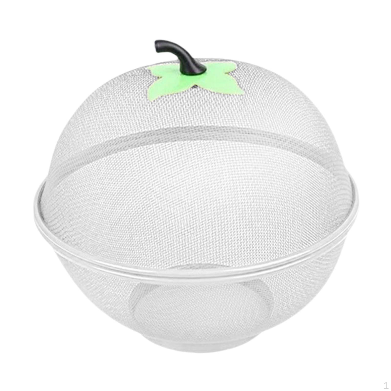 

Современный сетчатый держатель для фруктов с закрытой крышкой для хранения на кухне белый