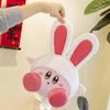 New Plush Rabbit Ear Kirby Doll Soft Toy Adorable Stuffed Animal With Logo Label