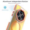 Laser Color Change Shockproof Magnetic Wireless Charge Case for Xiaomi 15 Ultra Magsafe Cover for Redmi Note 14 Pro Plus 5G 14C