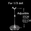 Stainless Steel Doll Bracket Support 1/3 1/4 1/6 1/8 Figure Models Holder  Dolls Accessories