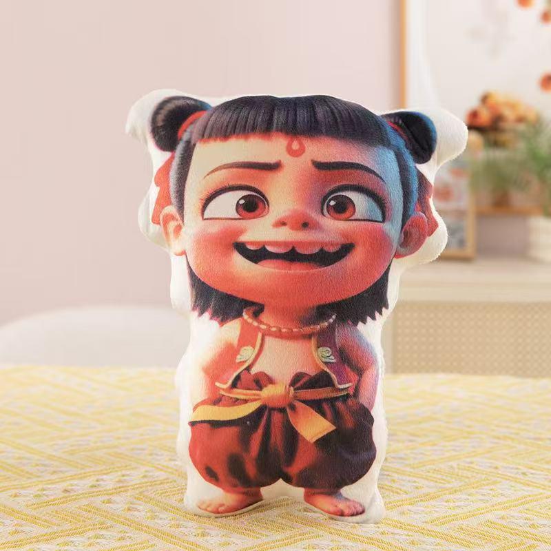 

Nezha: Reborn Ao Bing Plush Pillow Doll - Anime Cushion 25 cm