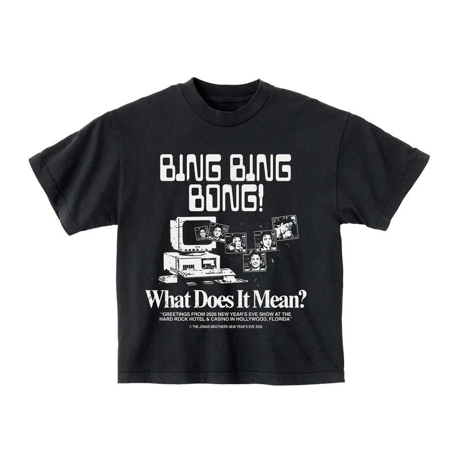 HOT Jonas Brothers Bing Bing Bong NYE 2026 T-shirt Unisex T-Shirt XXXL