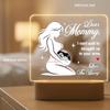 Custom Baby Photo Night Light Personalized Baby Ultrasound LED Light Soft Eye Caring Bedside Lamp Pregnancy Announcement Gift
