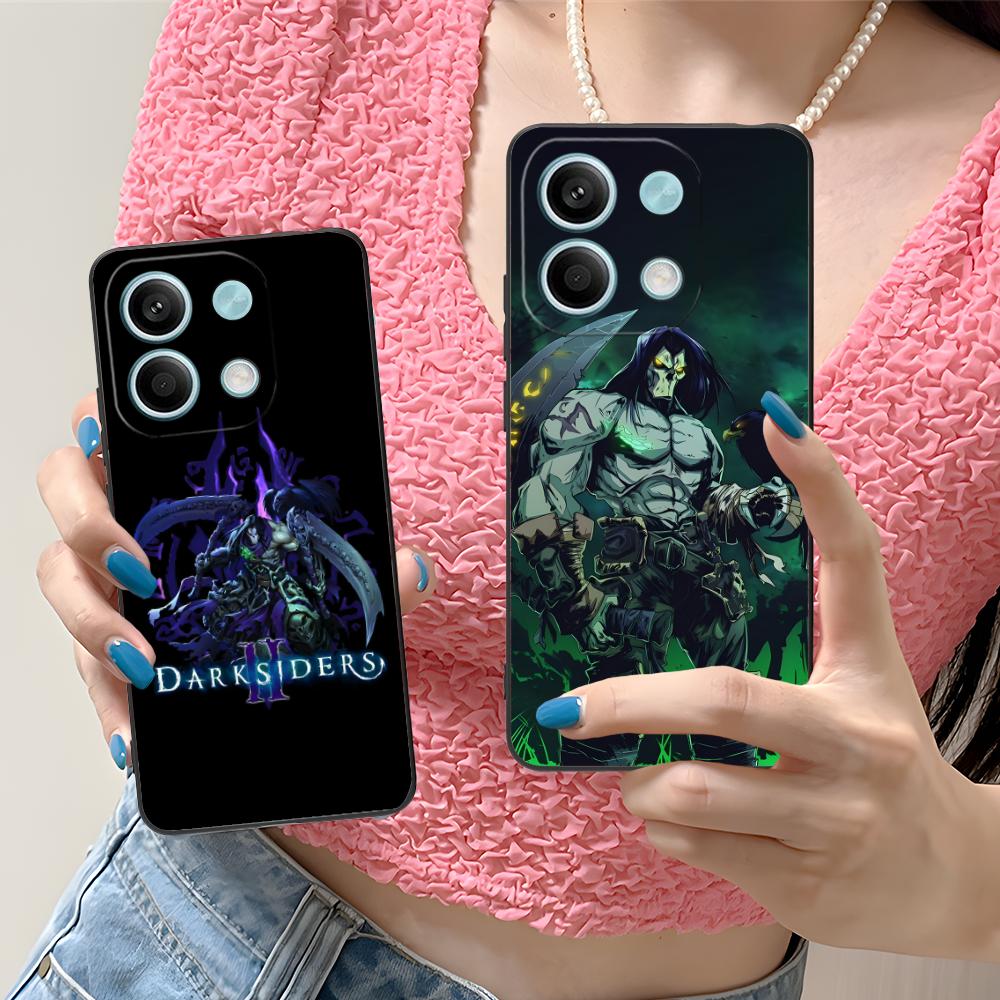 Game Darksiders Mobile Phone Case for Xiaomi Redmi Note 14 13 12 11 S Pro Plus 4G 5G Colorful Printing Cover Cover Luxury Pretty
