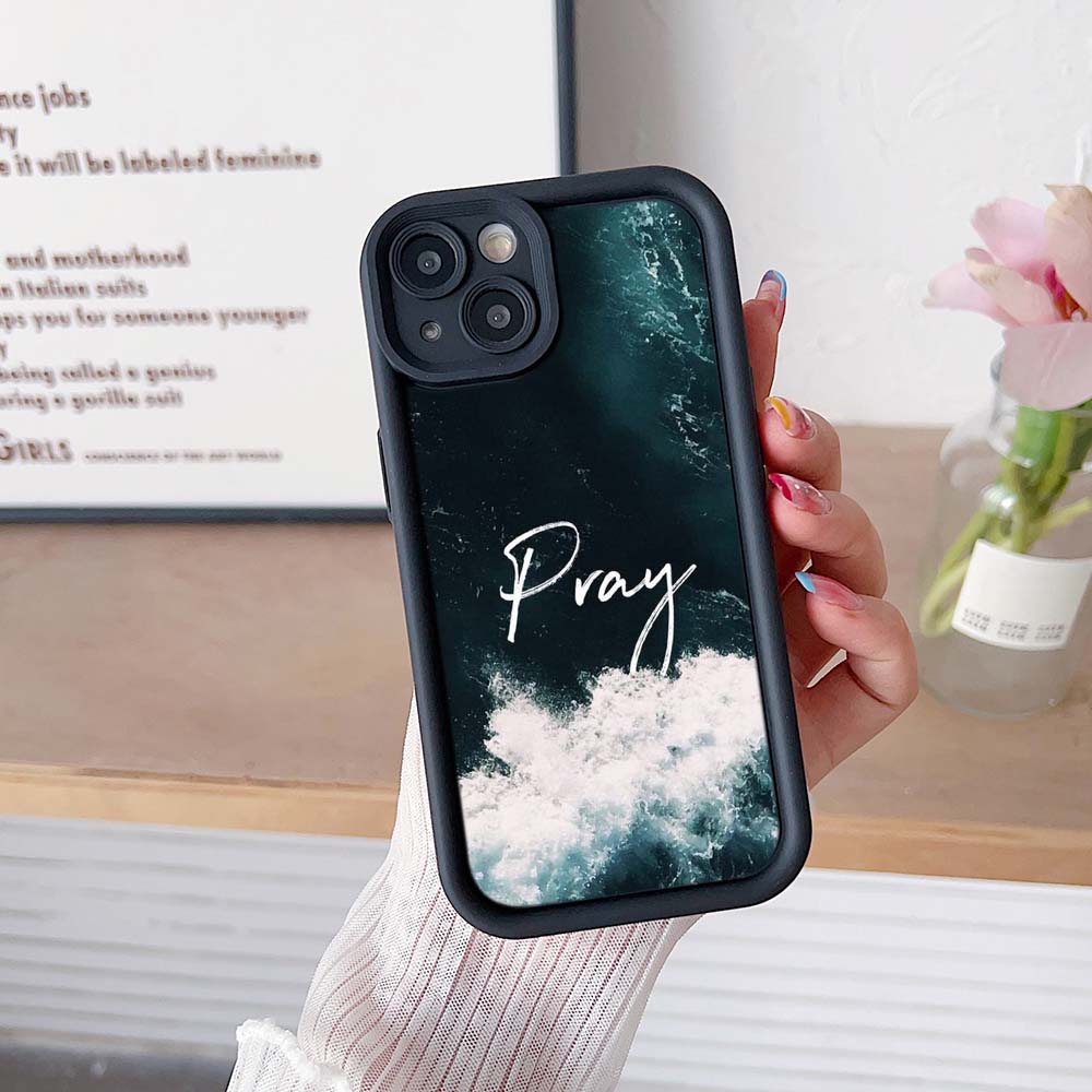 

Чехол для телефона с лестницей Sky Eye для iPhone 15 Samsung A24 Huawei Honor 90 Xiaomi Redmi Infinix Realme Мягкая обложка A40 Стих из Библии Иисус Христос Христианское искусство Samsung S20 FE чёрный