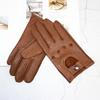 Leather Deerskin Driver Gloves Men's Summer and Autumn Single-Layer Thin Section Outdoor Riding Full-Finger Motorcycle Gloves