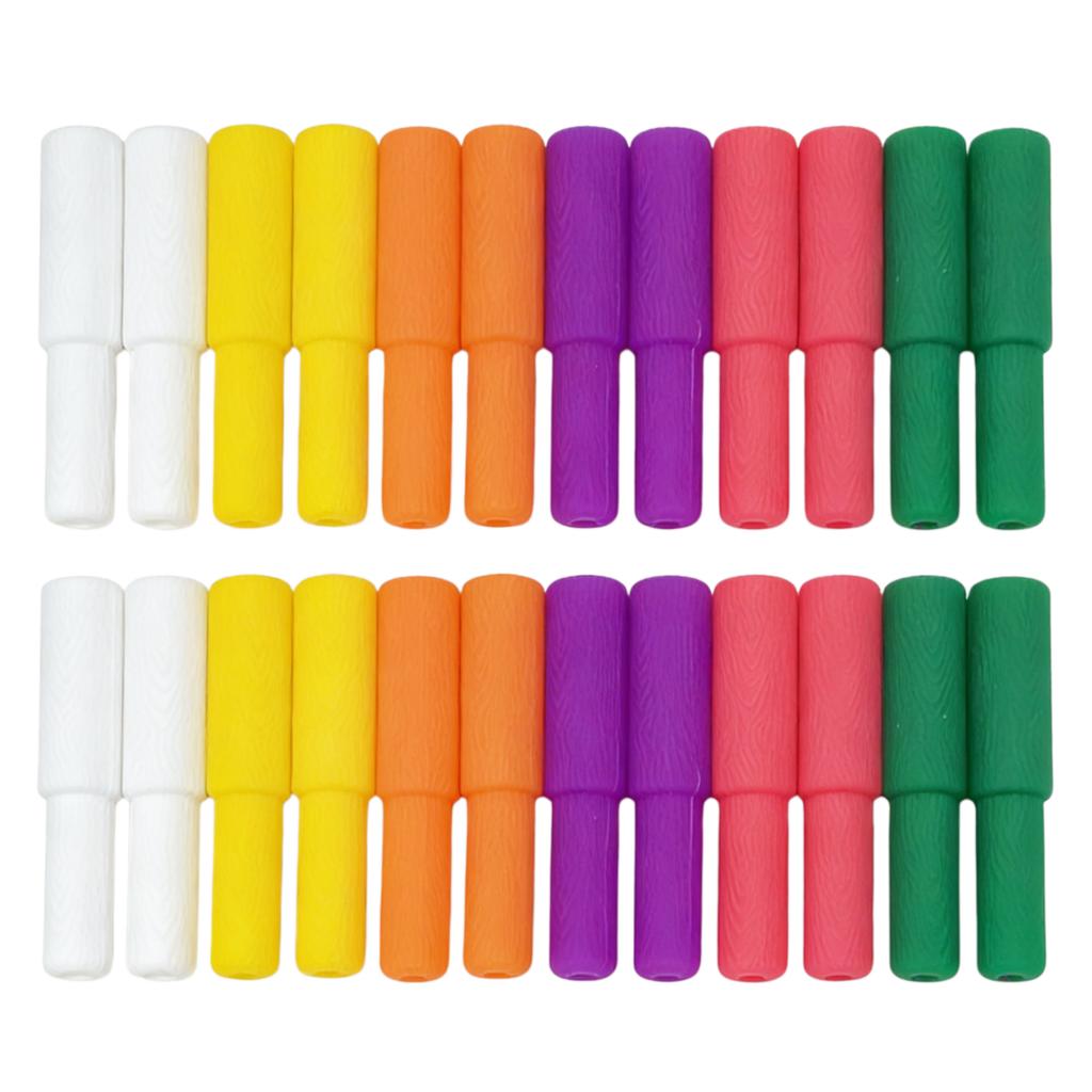 12pcs Orthodontic Aligner Chews Hollow Silicone Bite Stick Braces Face Correction Chew Aligner Seating Rubber Dental Care Tool