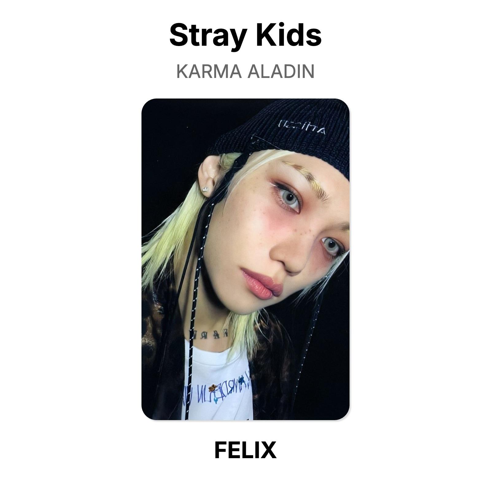 Stray Kids KARMA ALADIN Official Photocard FELIX