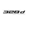 Car 3D ABS Trunk Letters Logo Badge Emblem Decals Sticker For BMW 3 Series 320d 325d 328d 330d 335d E46 E90 E91 F30 F31 F34 G20 SU1