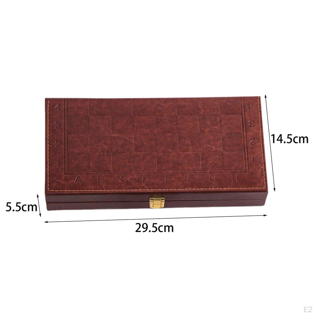 3 In 1 Board Games Set Chess Checkers Backgammon Strategy for Kids