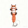 3D Printed Articulated Fox Pendant Hanging Decoration Indoor Car Decor Pendant Backpack Keychain Birthday Wedding Party Gif