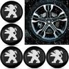 4 db Fém Autókerékagy Sapka Matrica Matricák Peugeot 408 4008 308 3008 Rifter 5008 508 2008 208 301 RCZ 407 108 807 407 508-hoz