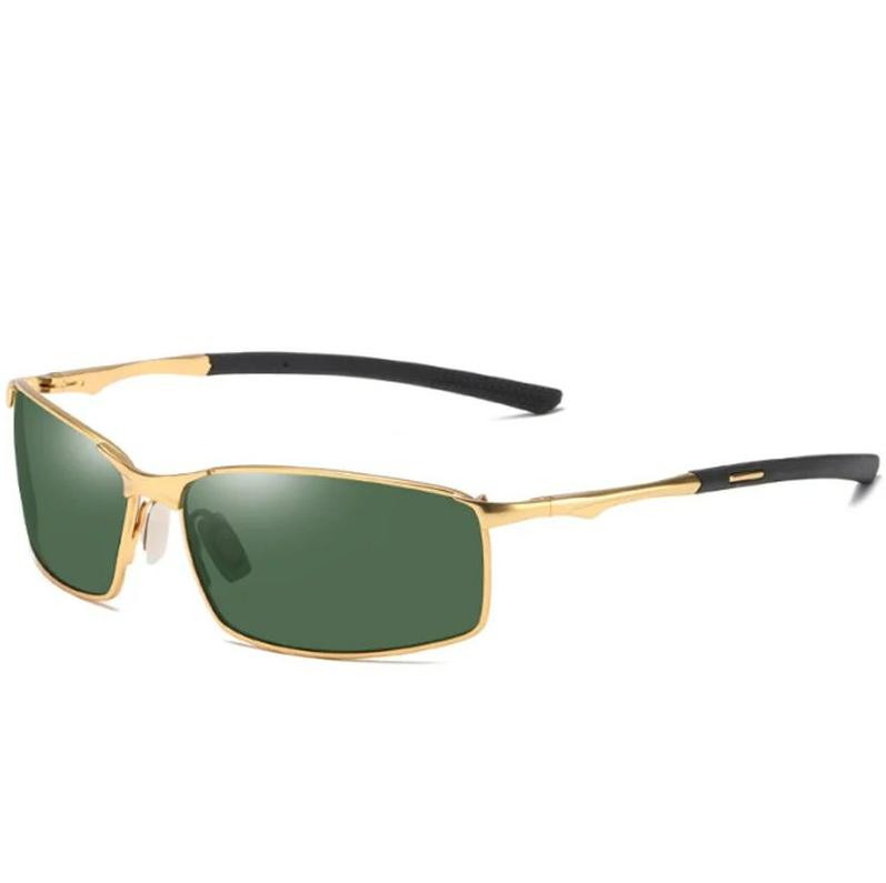Anti-Glare Square Myopia Sunglasses Men Fashion Metal Driving Prescription Sun Glasses For Male 0 -0.5 -0.75 To -6.0