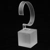 Acrylic Watch Display Stand Showcase Bracelet Display Holder 6cm White