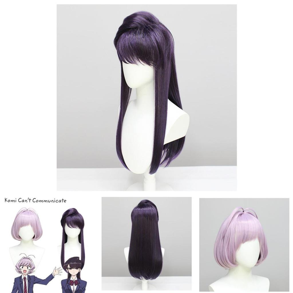 Komi Can't Communicate Komi Shōko Osana Najimi Cosplay Perücke Hochtemperaturfaser