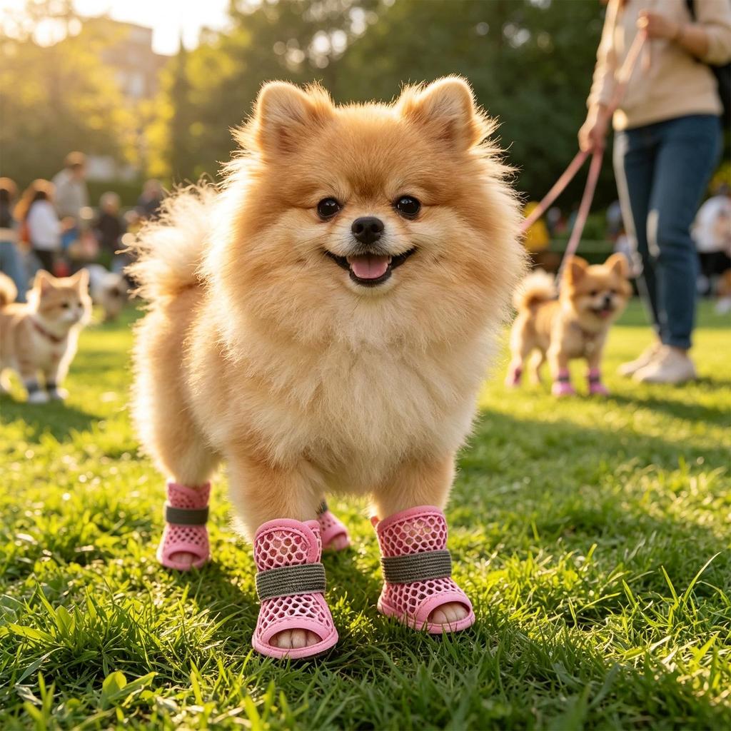 Dog Shoes - Pet Sandals for Summer Outdoor Walks