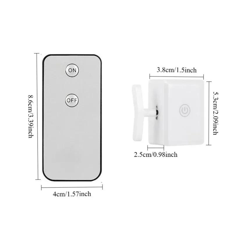 1/2pcs Wireless Control Light Switch Off Tool Automatic Button Pusher Intelligent USB Rechargeable Lazy Remote Control Switch