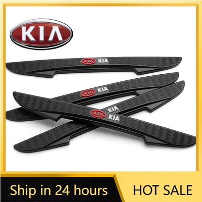 2026 Hot Car Sticker 4pcs Car Door Rearview Mirror Edge Guards Trim Protection Strip Scratch Protector for Kia Sportage Rio 3 So