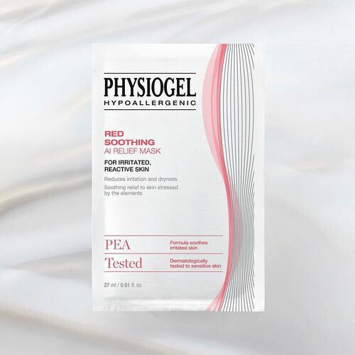 Physiogel Rotes beruhigendes AI Relief-Maskenblatt, 1 Blatt