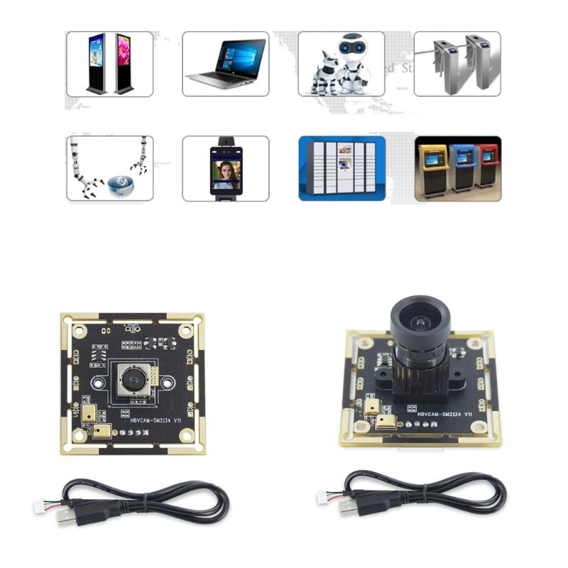 OV5693 Modul USB pentru cameră 5 milioane de pixeli 74/76/100/120 ViewVision Auto/Manual Microfon încorporat FreeDriver