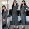 2026 Spring Elegant Knit Shawl Dress
