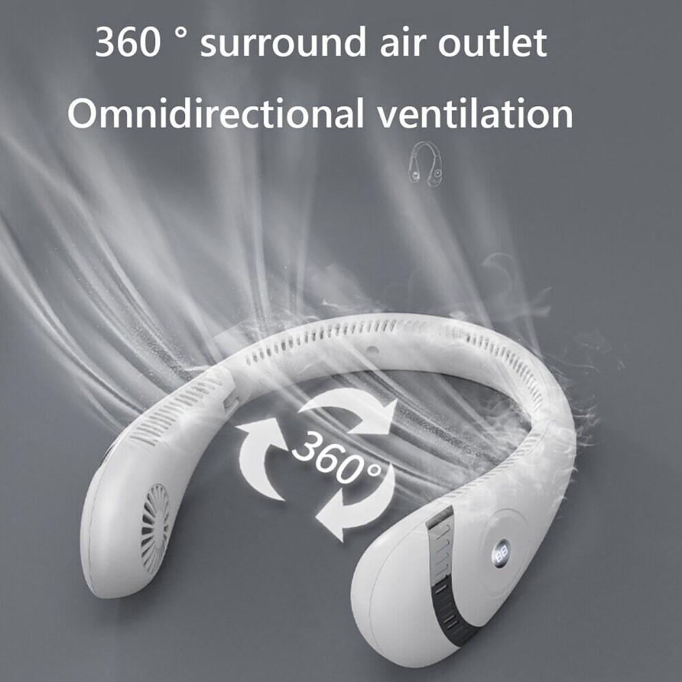 Bincy 3-Speed Built in Rechargeable Battery Personal Neck Fan