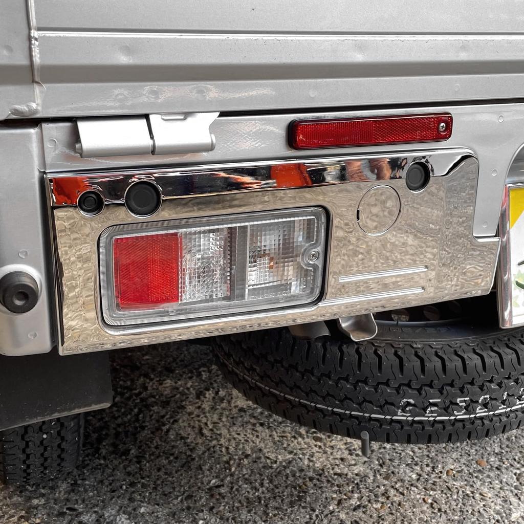 CGP Tail Lamp Garnish, Plated, for S500 Series Hijet Truck (Late Model) HW05D4408