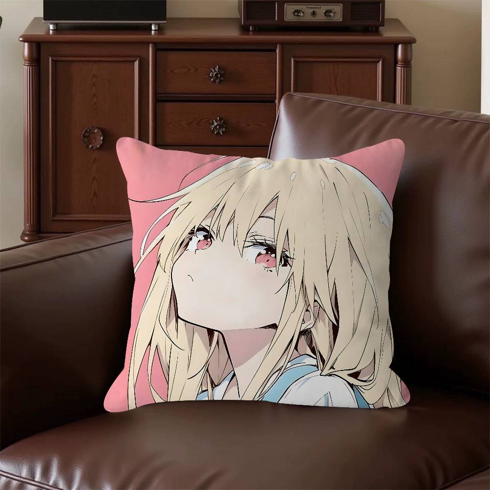 M-Mashiro Shiina Cushion Cover Pillow Cover Decor Pillowcase Printed Cushion Case For Couch