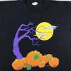 Vintage 90s HALLOWEEN JACK O’ LANTERN CARTOON T-Shirt L Pumpkin Trick or Treat