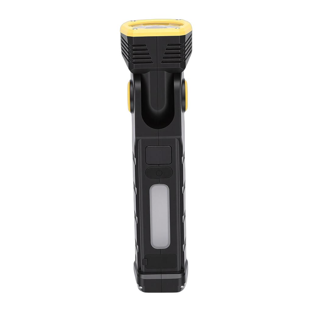 Work Light Waterproofing Portable Hook Design LED Magnetic Work Flashlight for Car Repair Camping Yellow